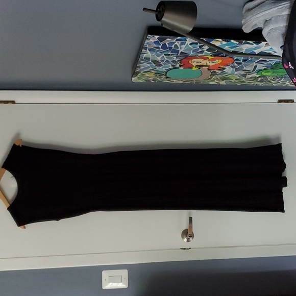 Black Gilli maxi dress, size L. - Picture 1 of 3